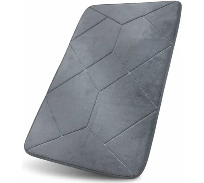 Коврик д/ванны  50*80см. Fresh Симметрия сер. 14727 HYFE24003 grey