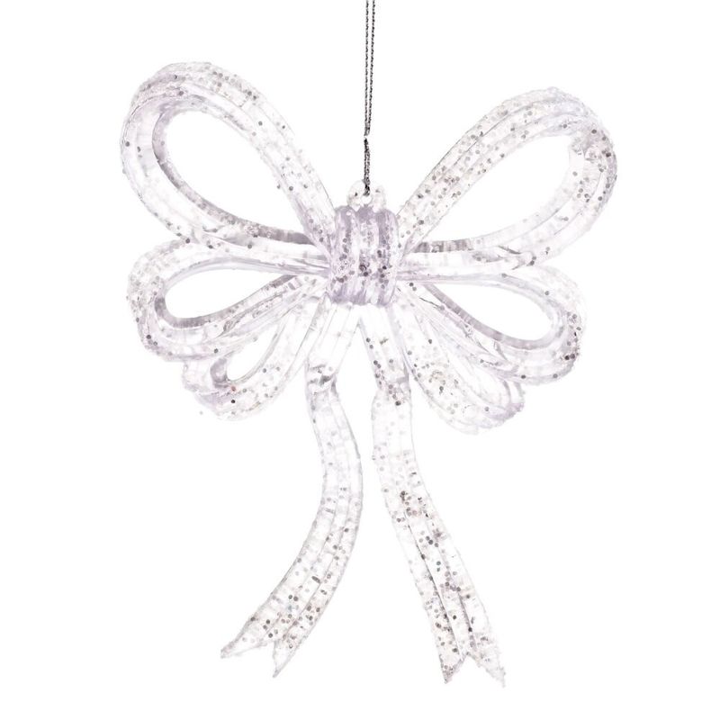 Подвесн.украш. "Бант" 808059 (11*2,5*14см.) Р