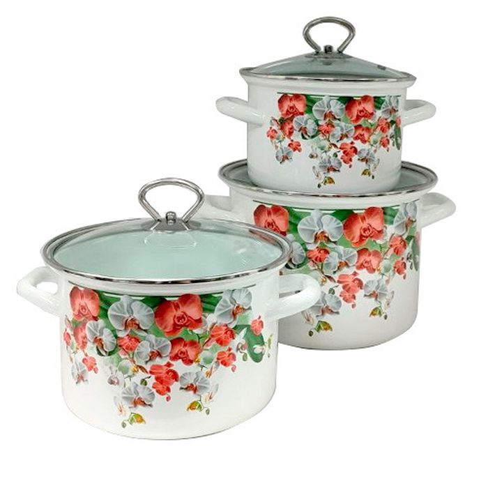 Набор "Аристократка-5-1-Люкс стиль" (3к.: 2,4/3,4/5,0л. ст/кр.) Керчь