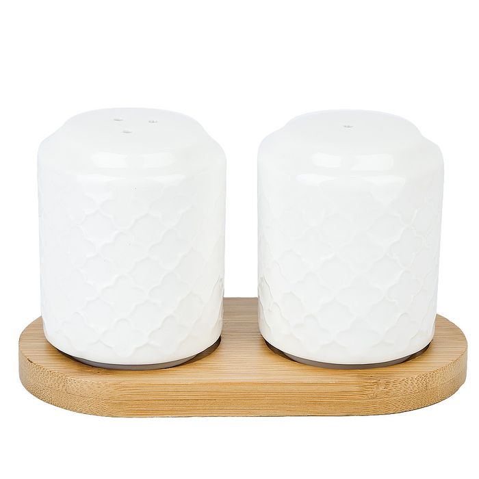 Набор д/специй 2630295 "Naturel" 2пр. солонка+перечница на бамб.подст. (под.уп) ЕНС