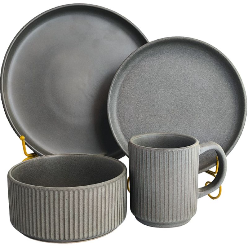 Столовый сервиз JEWEL ПС0006-15 "Смок" 24пр.