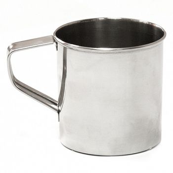 Кружка нерж. d7см. 0,22л. б/крышк. Инд.