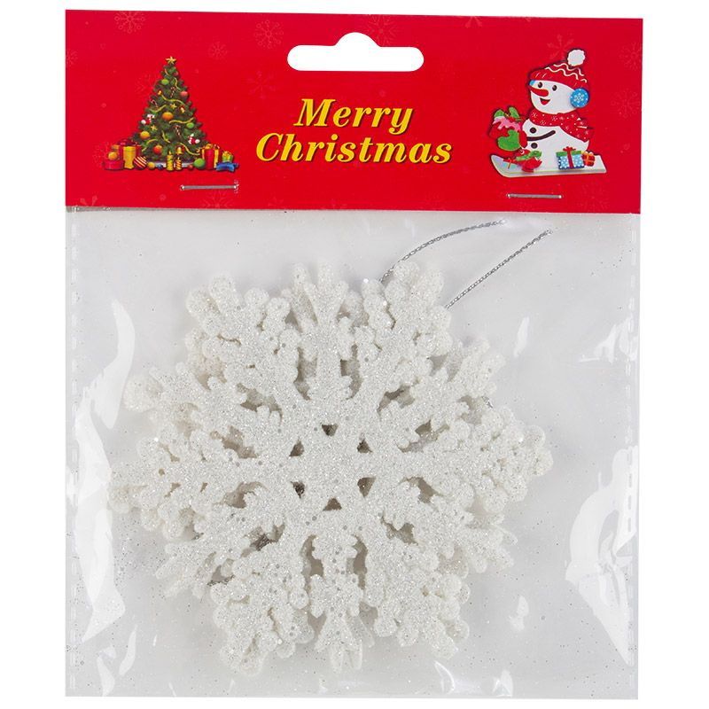 Снежинки (набор  2шт.) 007699 СКР.