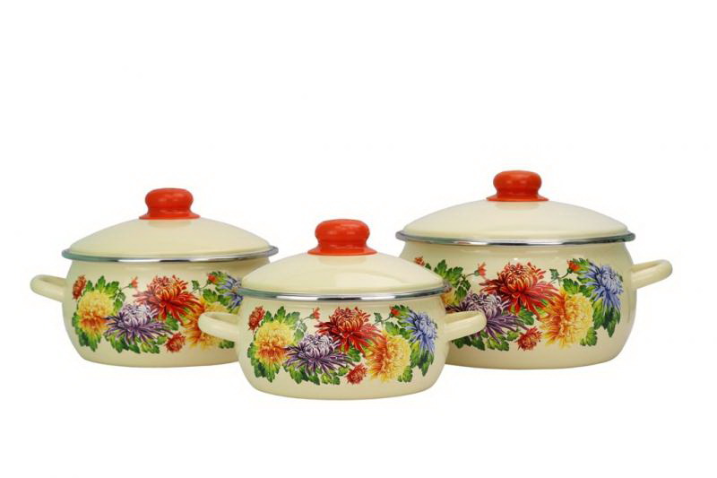 Набор "Хризантемы" 10-319/4 (3к:2/3/4л,) Маг