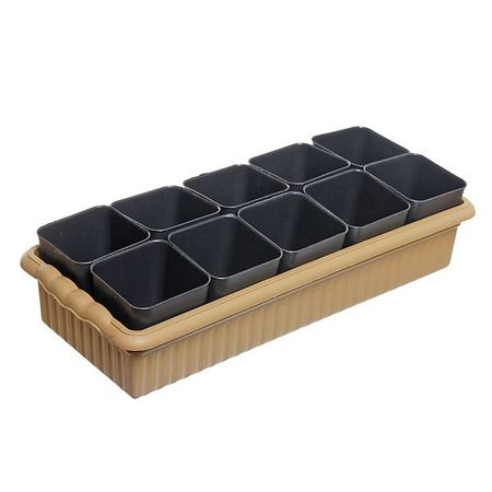 Набор д/рассады (10стаканчиков*460мл.) 450*190*110 Ижевск