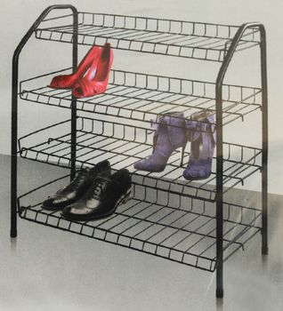 Этажерка д/обуви 4ярусн. разборн. (ЭТ1) 700*660*300мм. Иж.