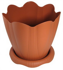 Горшок д/цв. "Эдельвейс" 9,5л. d290мм. (терракот) с подд. С194Т Мар.