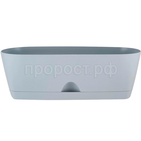 Ящик балконный "InGreen Amsterdam" 40см. ПЦ6205УТ (утренний туман)