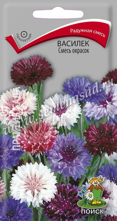 Василёк СМЕСЬ ОКРАСОК 1гр. (Поиск)