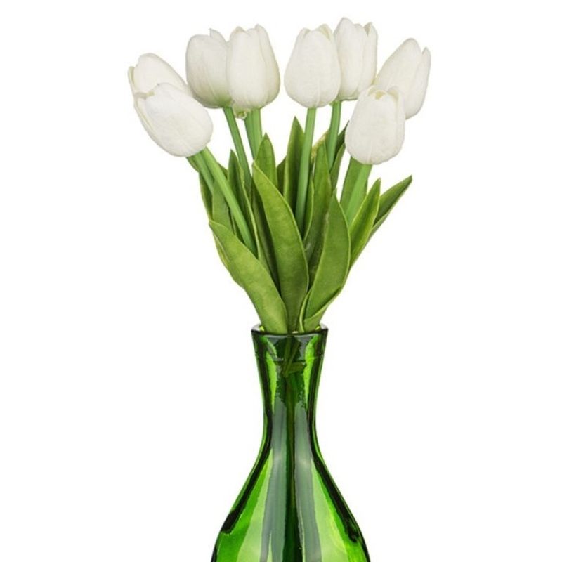 Комплект цветов искусственных 23-243 "Тюльпан" (9шт. h=33см.) ВД