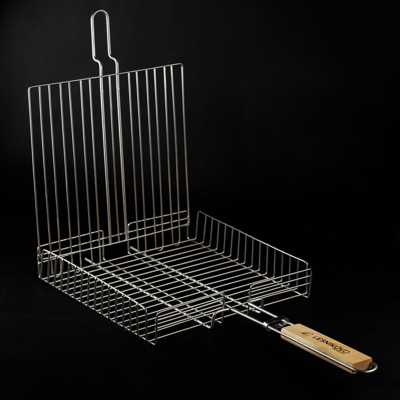 Решетка барбекю РГК8 нерж. (355*335*55мм.) Павлово