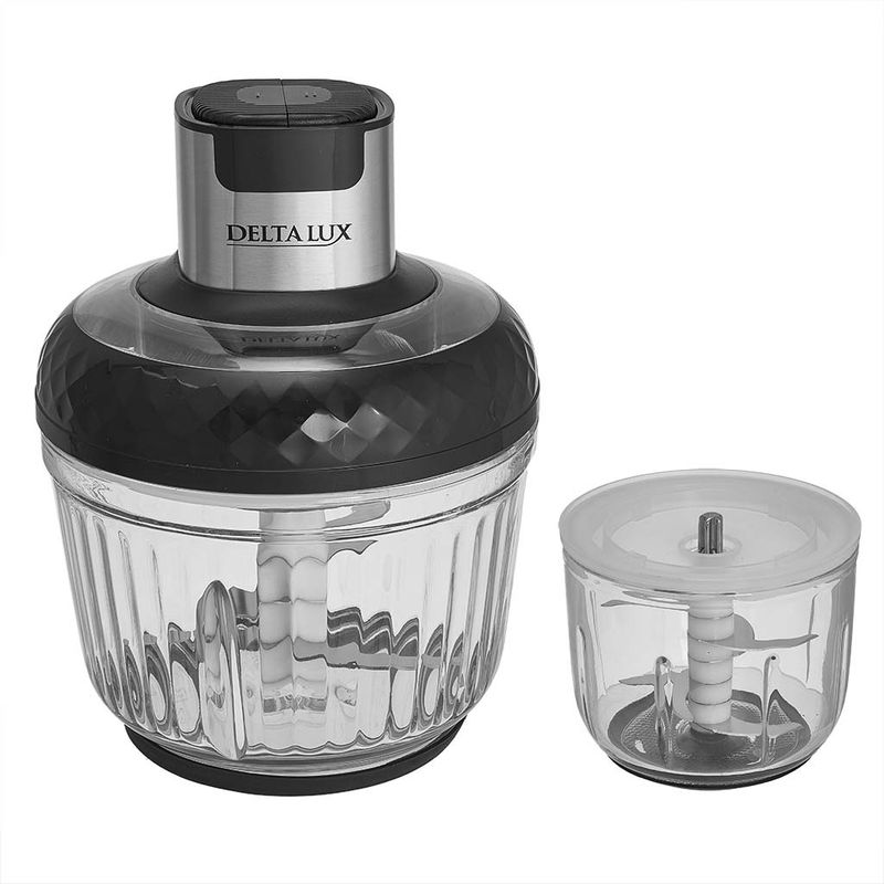 Измельчитель DELTA DE-7403 (850Вт. 2 чаши 2,5/0,3л. )