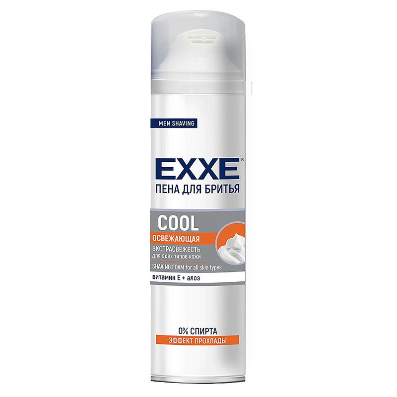 Пена д/бритья EXXE MEN "Освежающая" COOL 7509 200мл. (Арвитекс)