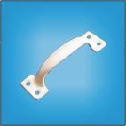 Ручка-скоба РС 90 цинк. Кунгур