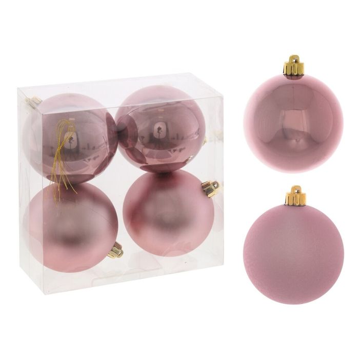 Шары (набор 4шт.) d8см. 753658 (розовый) Р