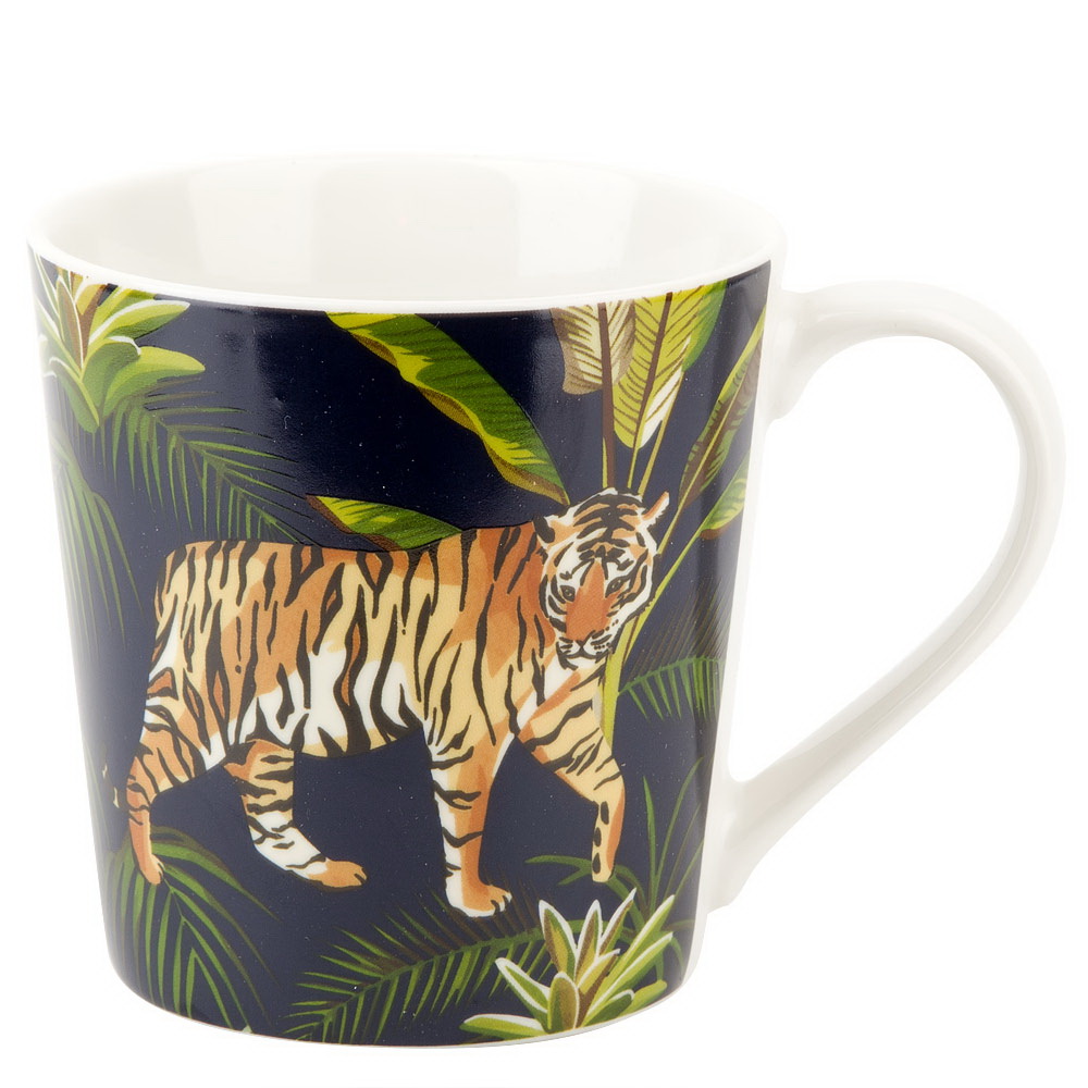 Кружка 2110084-2 "Тропические кошки" 390мл. (48шт/кор.) ЕНС