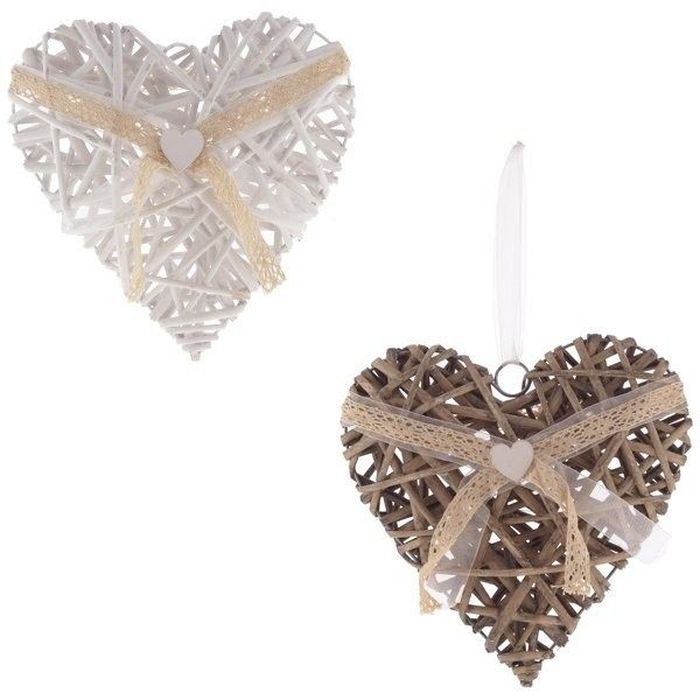 Подвесн.украш. "Сердце" 401857 (25*5*25см )Р