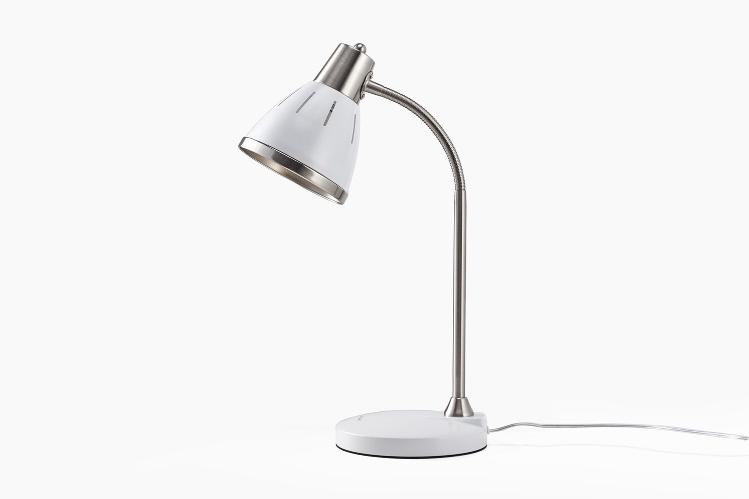 Лампа настольная MT-2017 ,Белый, на основании, 60Вт, Е27