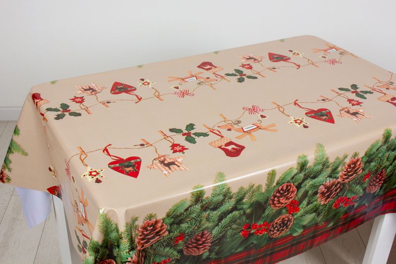 Клеенка MIRROR М82005А Новогодние приключения НГ (1,4*20м.)15479