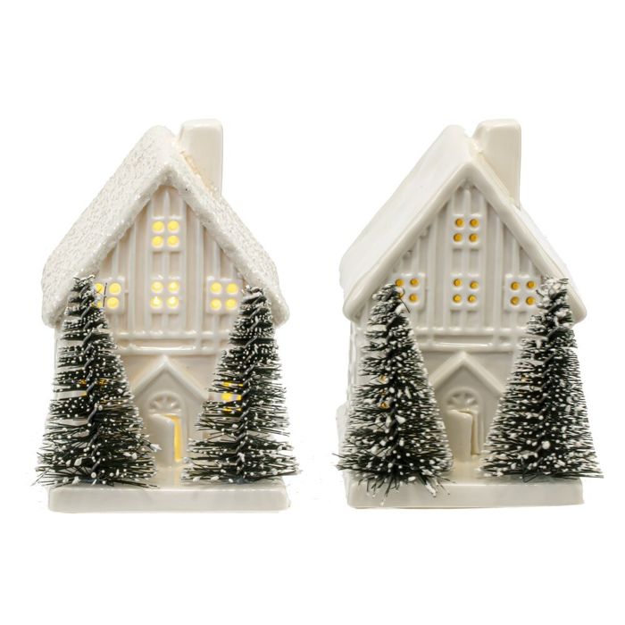 Фигурка "Домик" 806095 с подсветкой (6*7,5*9см.)