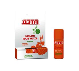Бальзам-карандаш ДЭТА-БЭБИ после укусов 10мл. 66704603 .
