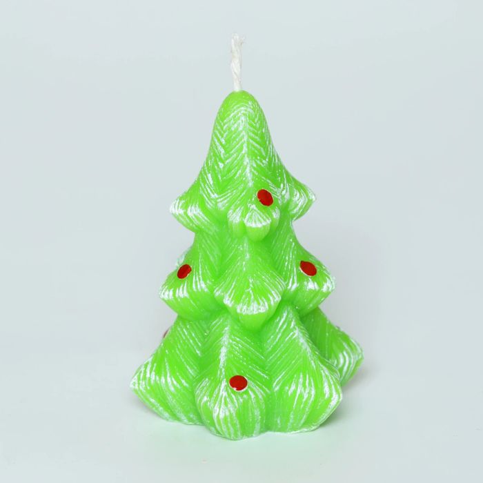 Свеча "Игрушечная ёлка" 23432 (80мм.) Свеча "Игрушечная ёлка" 23432 (80мм.)