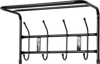 Вешалка настенная 4рожк. с полкой ВП-4 (400*238*268мм.) Иж.