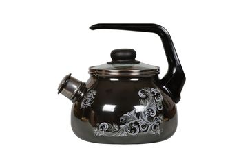 Чайник 3,0л."Iseberg" 1RC12 Vitross со свист. (мокрый асф.) Чер