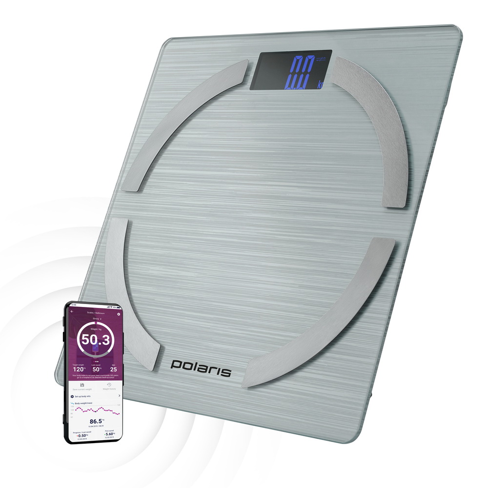 Весы напол. POLARIS PWS 1886 IQ Home (180кг.) электрон.