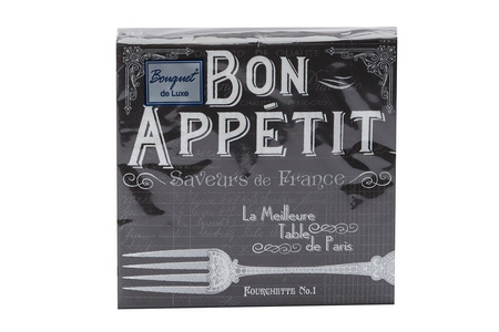 Салфетки бумажные 3сл. Bouguet de Luxe 38311 (24*24см.) 25шт. "Bon appetit" РБ Салфетки бумажные 3сл. Bouguet de Luxe 38311 (24*24см.) 25шт. "Bon appetit" РБ