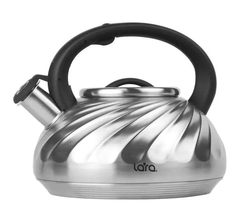 Чайник нерж. LARA LR00-91 2,8л. со свист.
