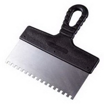 Шпатель "Мастер" 200мм. зубчатый 6*6мм. (12-7-200) О