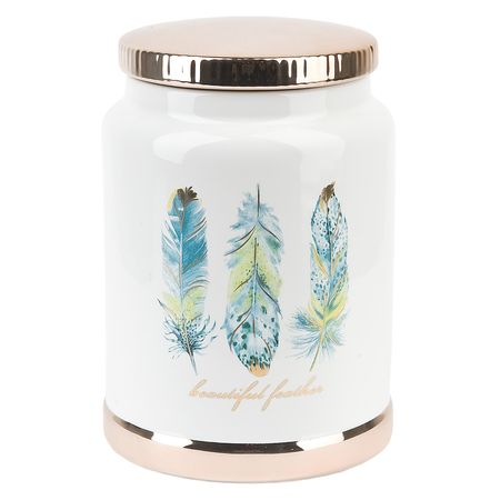 Банка д/сып.прод. 1750186 "Перья" 1,15л. (подар.уп.) ЕНС