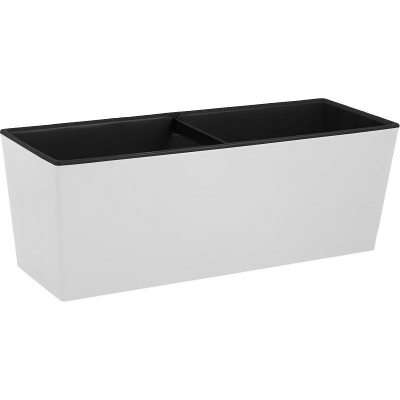 Ящик балконный "InGreen London Cube" 60см. ПЦ7806БЖ с дренаж. вставкой (белоснежный жасмин) Ящик балконный "InGreen London Cube" 60см. ПЦ7806БЖ с дренаж. вставкой (белоснежный жасмин)