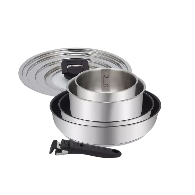 Набор посуды EasyKeep-6DSS нерж. (6пр: съемн.. ручка а/пр. покр.) 022585 POLARIS