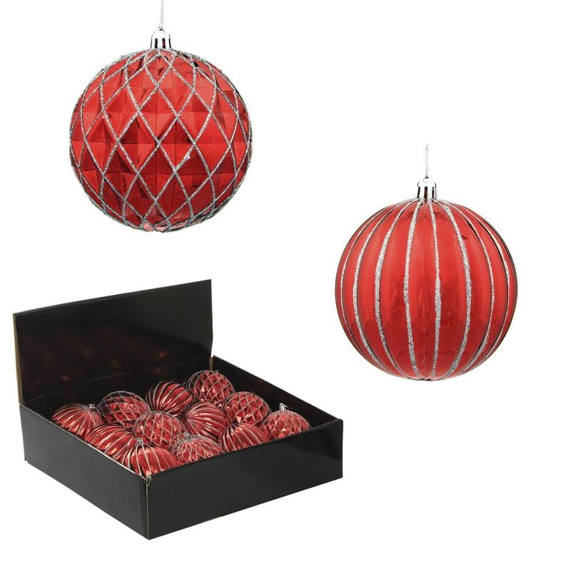 Шары (набор 12шт.) d10см. 744597 "Золотой наряд" Р