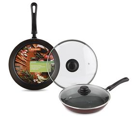 Сковорода К-У а/пр. С-654/СЭ-029 d260мм. ст/крышк. EXPERT