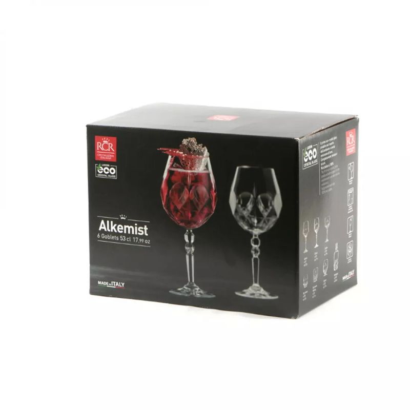 Набор фужеров Alkemist 41379 660мл. (6шт.) д/вина RCR