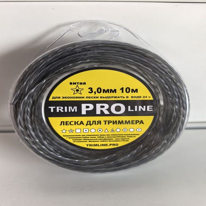 Леска Звезда d3,0мм. 10м. Duoline витая с сердечником блистер ТЛ