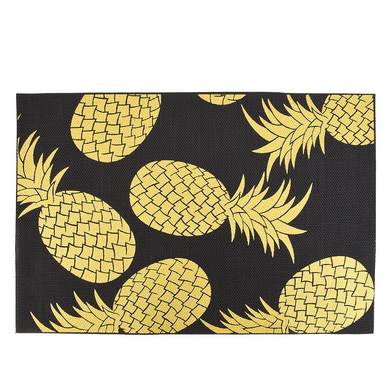 Салфетка сервировочная 9903338-1 "Ананас/black" 45*30см ЕНС