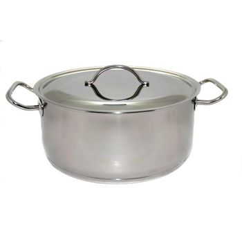 Кастрюля нерж. 14л. (цельнотянутая) 1с2221 Аша