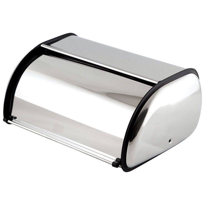 Хлебница 008049 нерж. (35*22*15см.) Скр