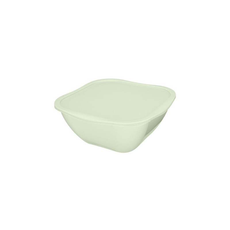 Салатник "PERFECT" 3л с декором БП52348 (с крышкой)