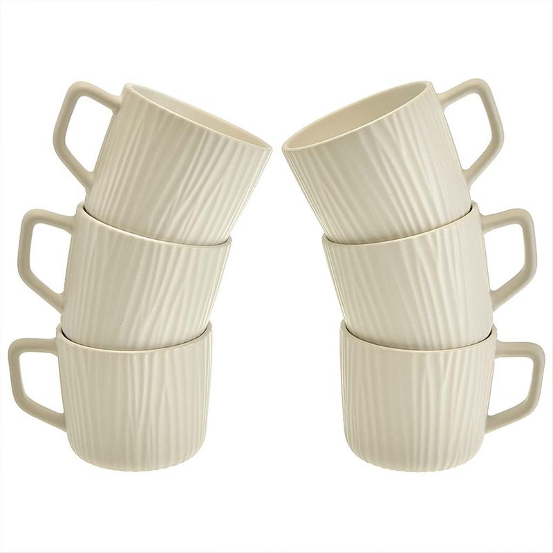 Набор кружек Ф11-097L/6 "Barista" (6*300мл.) белый (подар.уп.) Дел.