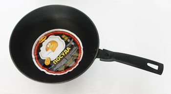 Сковорода Волг. а/пр. "ВОК-24" d240мм. 11901 со съемн.руч. б/крышк.