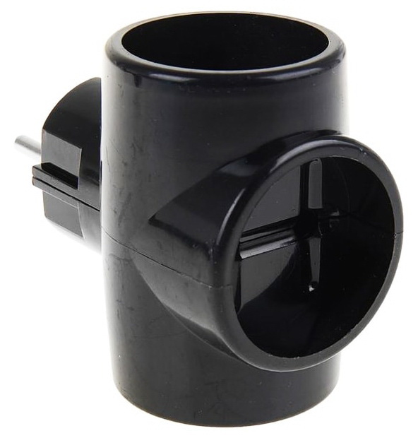 Разветвитель TOKER 3 роз. 3Т 103937/16/758073 б/з, 6А, белый