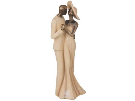 Фигурка "Влюбленные" 162-211 (10*10*31см) "Фьюжн" полистоун ВД