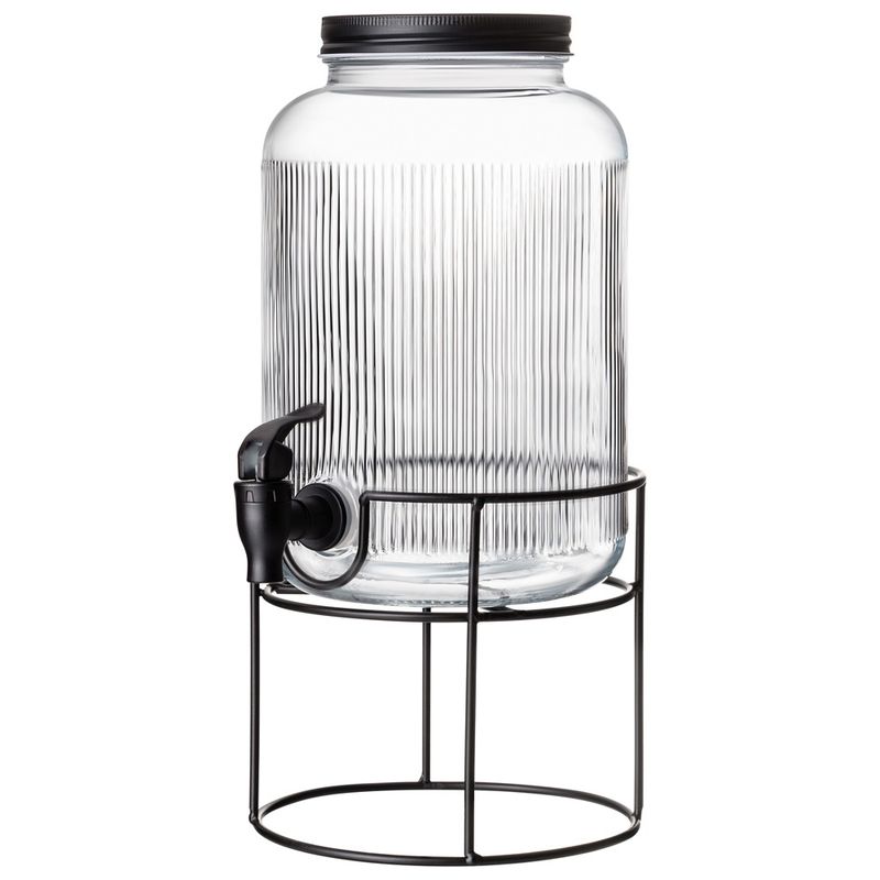 Лимонадница 172-191 3,9л. (стекл.)на мет. подставке ВД