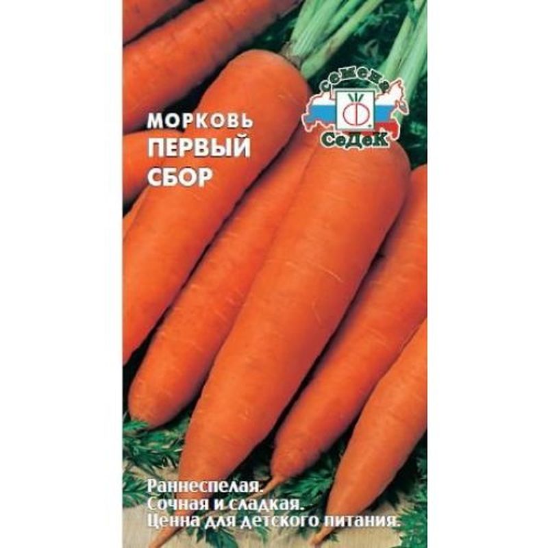Морковь ПЕРВЫЙ СБОР 2,0г. (СеДек)