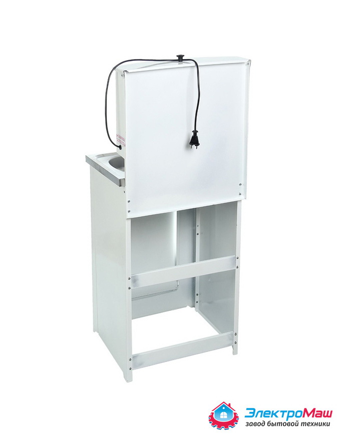 Умывальник АКВАТЕКС с эл. водонагр. 20л. пл.мойка (медь/белое золото)